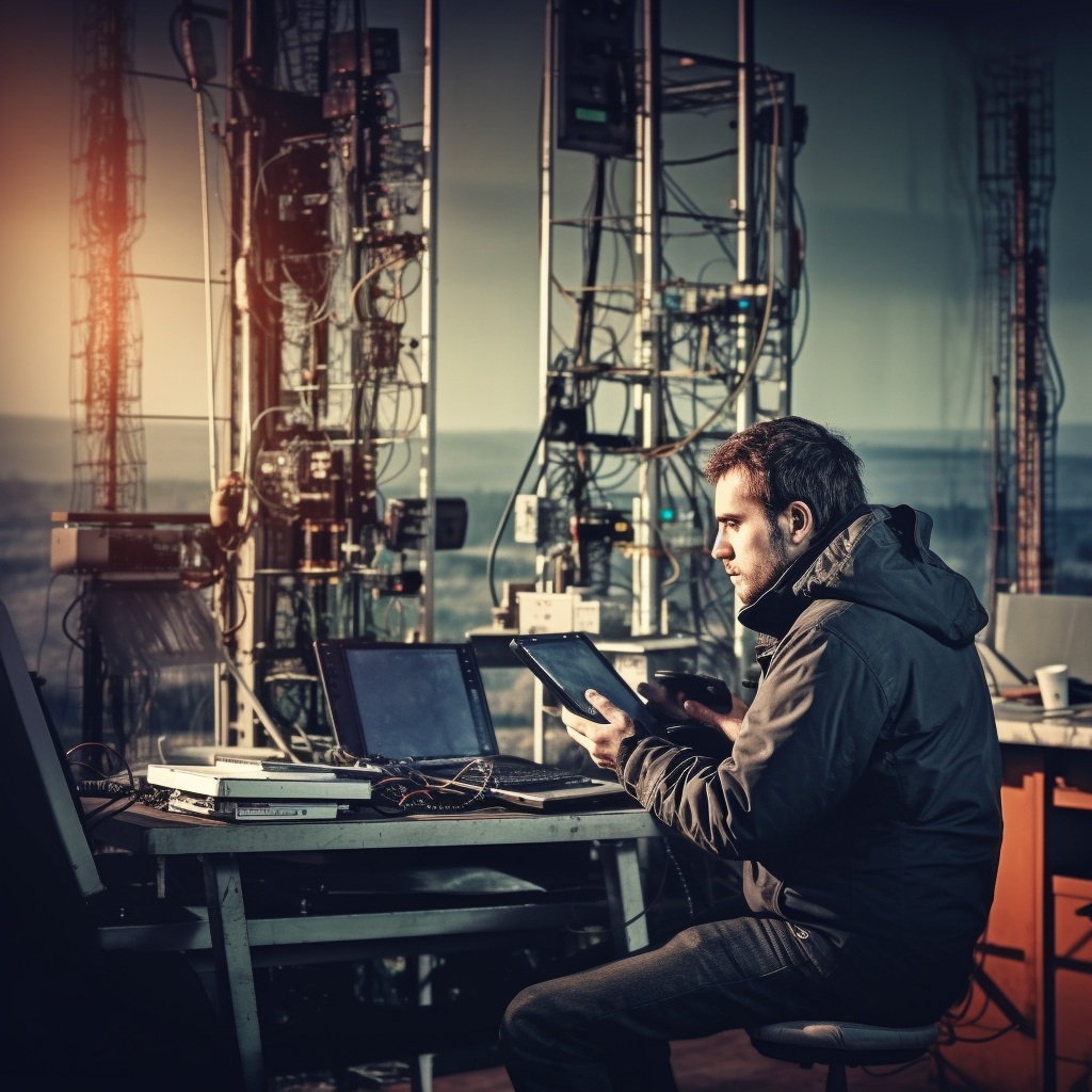 Gestion de file d'attente 6 pkis Telecommunication specialist testing the mobile network a  d2d8c8af 5989 4272 9a0d 7eaded6df0ca